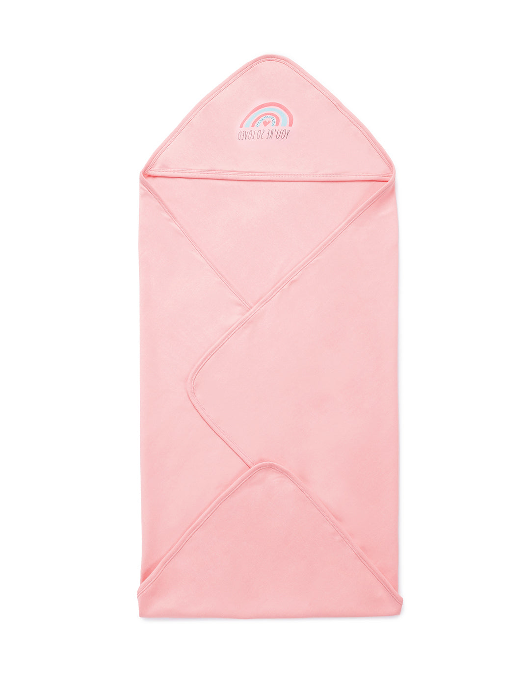 Chayim Cotton soft swaddle Blanket (80*75 CM) Pink