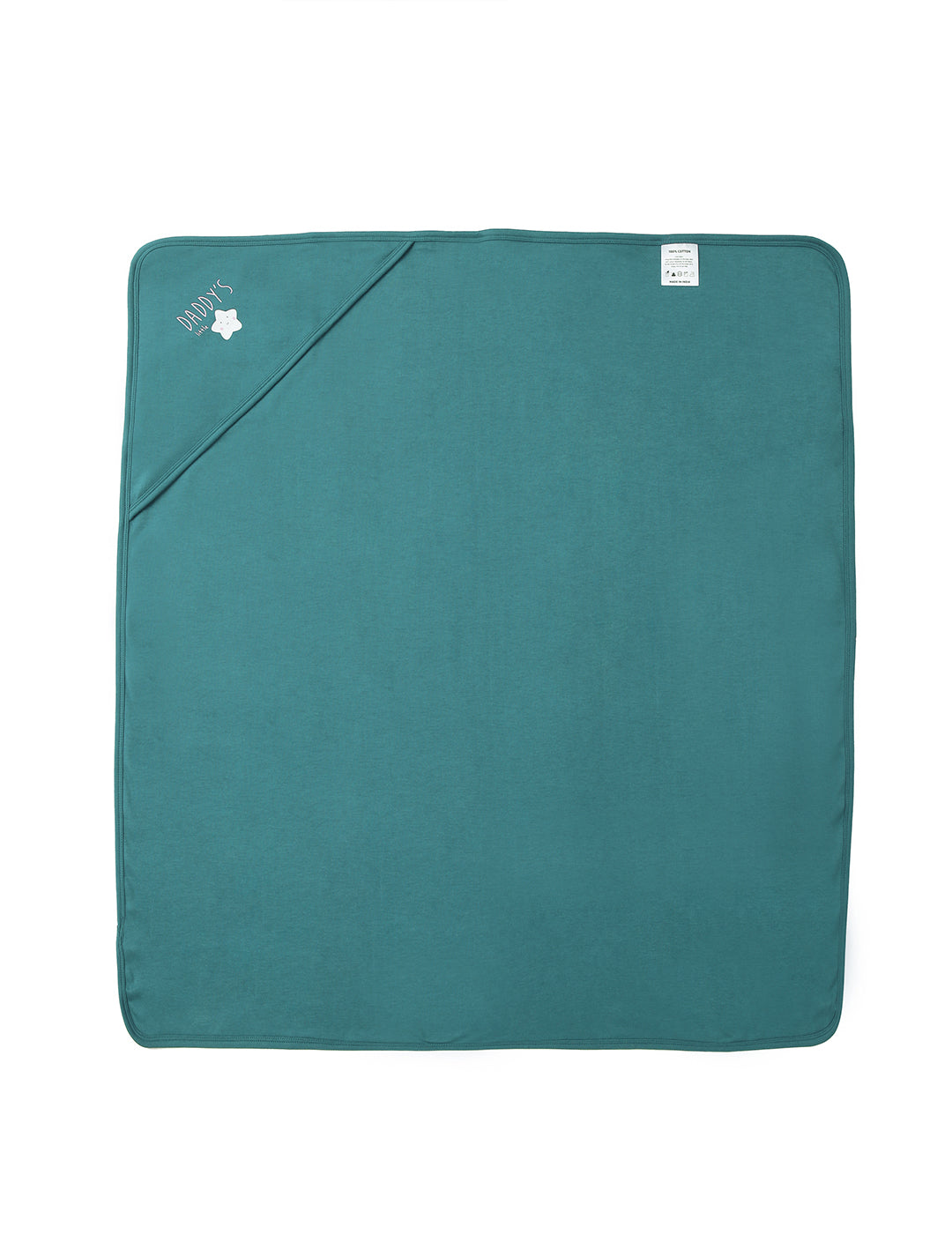 Chayim Cotton soft swaddle Blanket (80*75 CM) Green