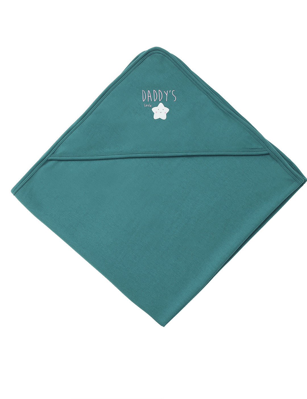 Chayim Cotton soft swaddle Blanket (80*75 CM) Green