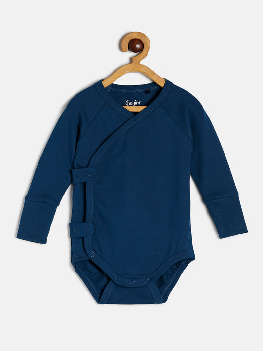 Baby Cotton Expandable Bodysuit Spectrum Blue