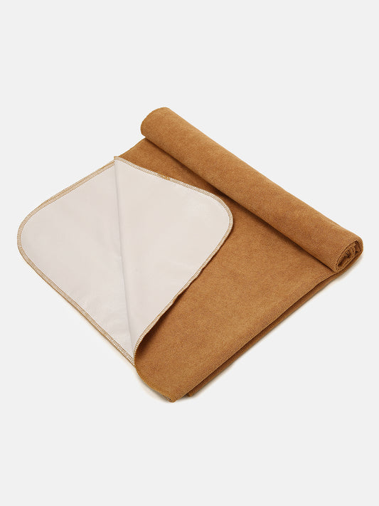 Baby Bed Protector Dry Sheets-Beige