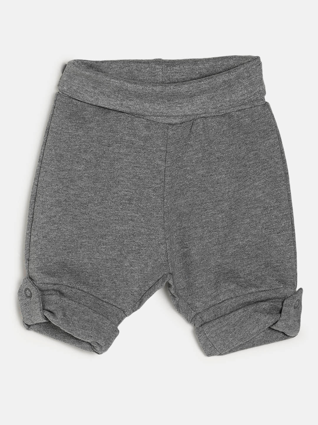 Baby Cotton Rich Expandable Shorts -Grey