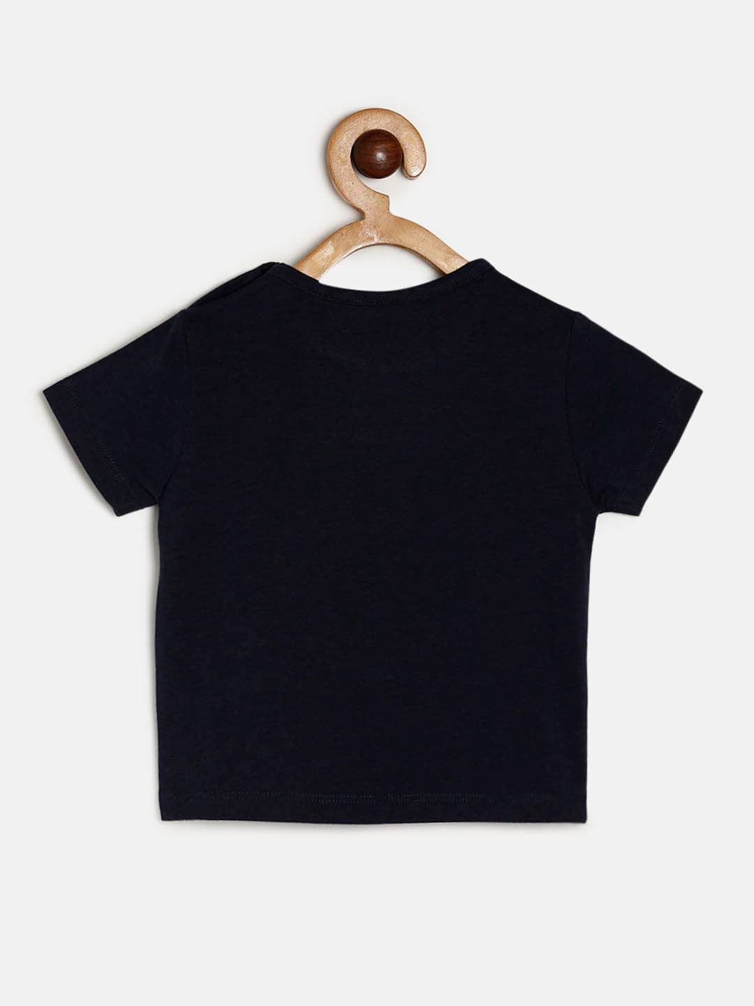 Pack of 2 Baby Bamboo Cotton Half sleeve T-shirts Vineyard/Navy