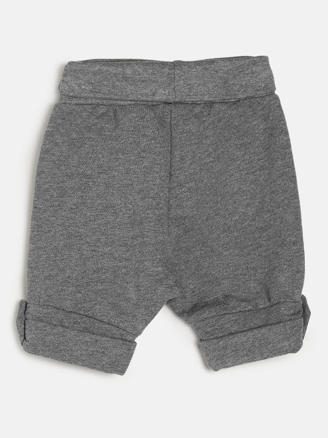 Baby Cotton Rich Expandable Shorts -Grey