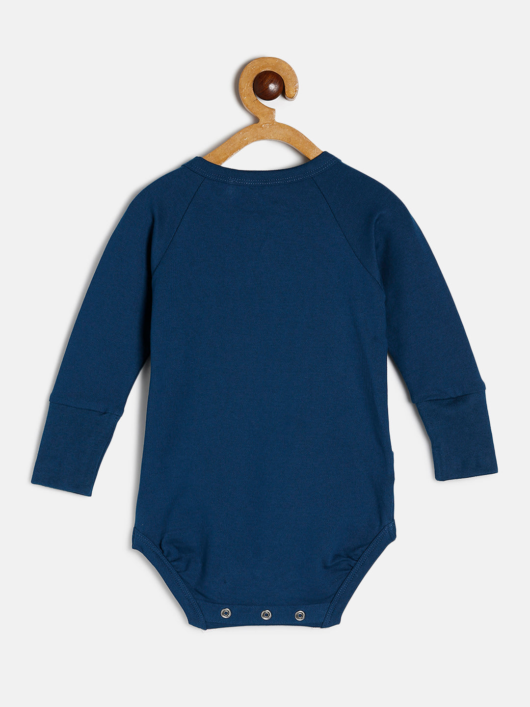 Baby Cotton Expandable Bodysuit Spectrum Blue