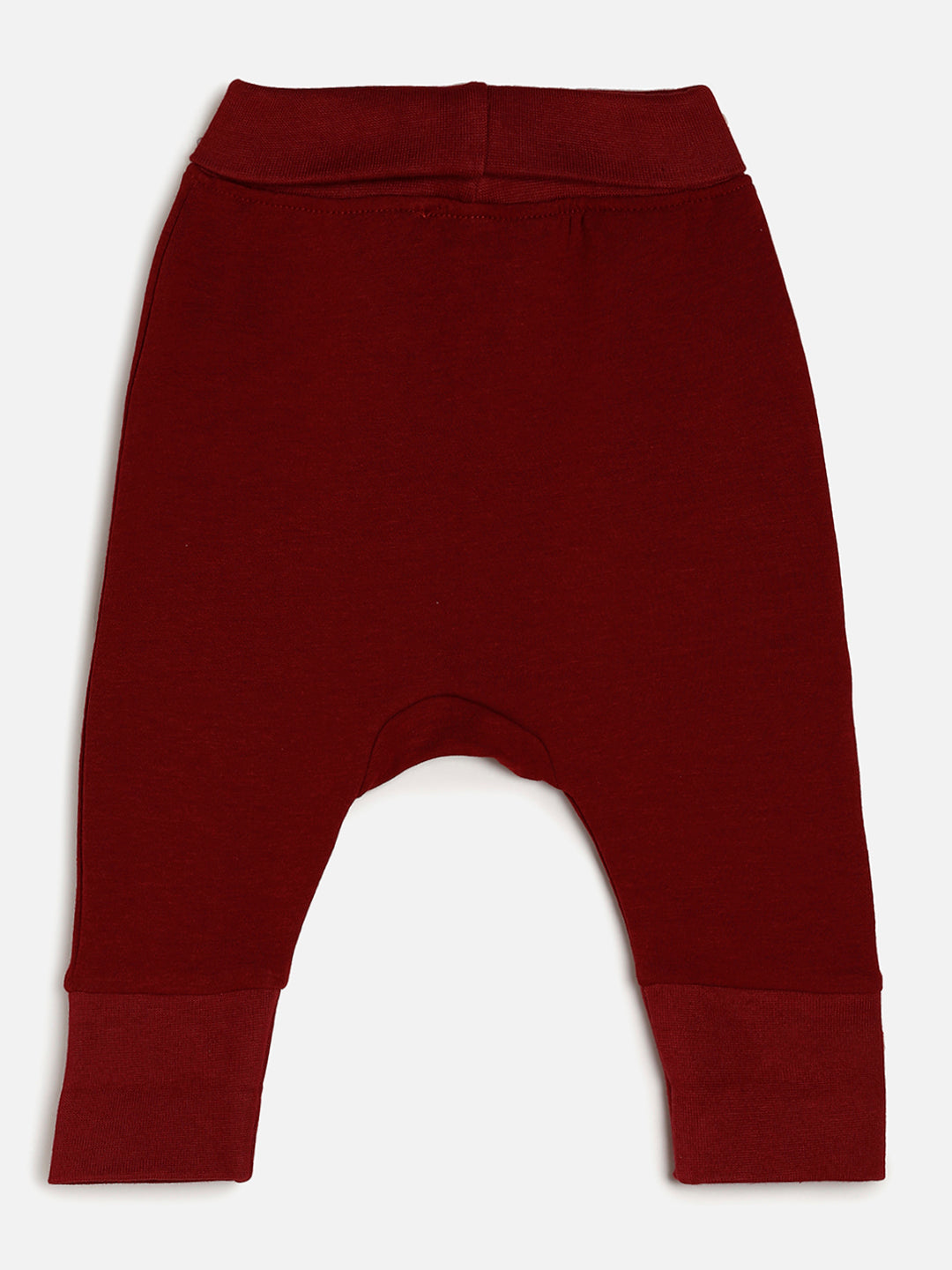 Baby Bamboo Cotton Expandable Pant -Battle Red