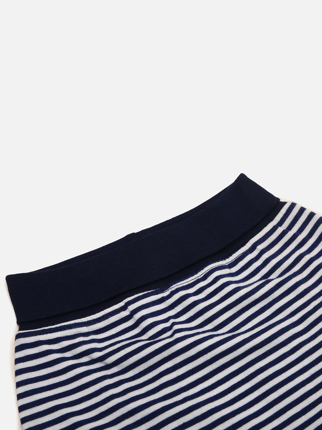 Baby Cotton Expandable Pant -Royal Blue Stripes