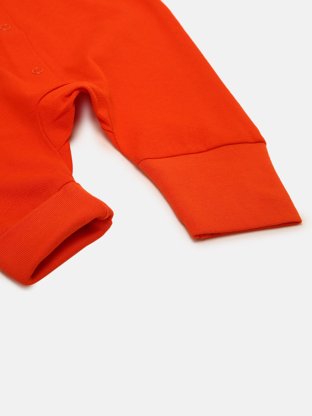 Baby Stretch Cotton Sleepsuit/Playsuit Orange